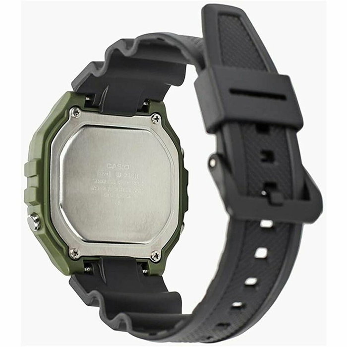 Montre Homme Casio W-218H-3AVEF Noir Vert