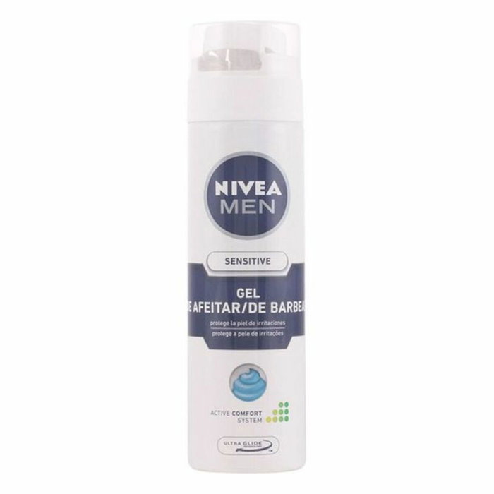 Nivea MEN SENSITIVE Gel à raser anti-irritation 200 ml