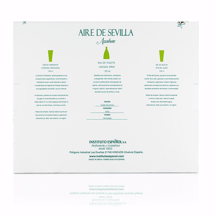 Aire Sevilla Agua Fresca de Azahar Coffret 3 pièces