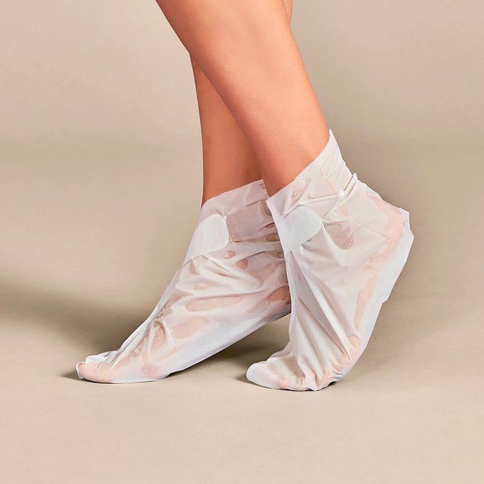 Iroha Chaussettes Nourrissantes Argan & Macadamia - Masque Hydratant Intensif pour Pieds Secs et Fissurés, 1 Paire