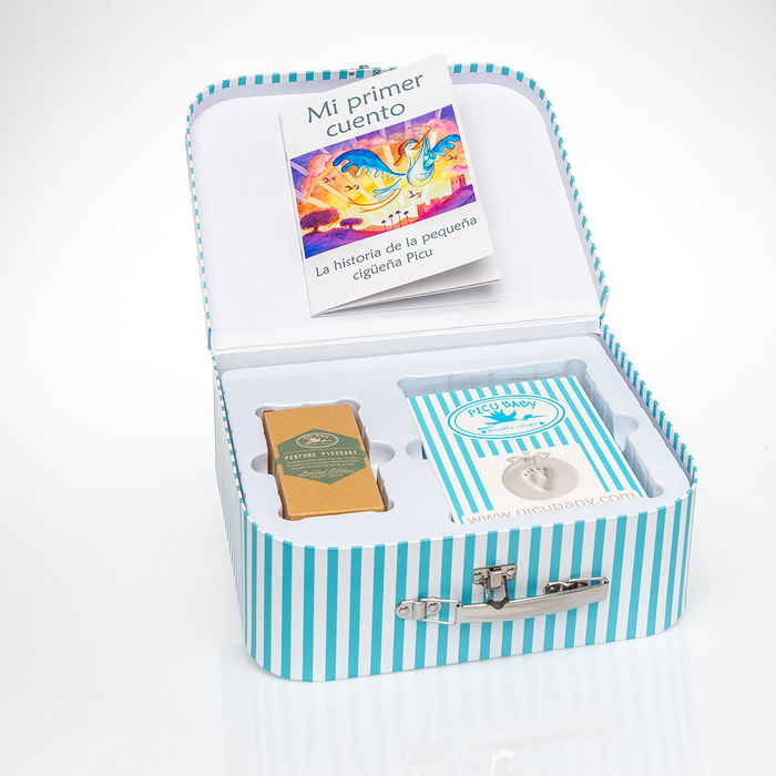 Picu Baby MALETIN EXCLUSIVE coffret 3 pièces Parfum + empreinte de bébé + histoire pour enfants
