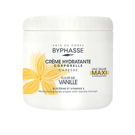 Byphasse Crème Hydratante Corps Vanille 500 ml