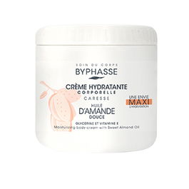 Byphasse Crème Hydratante Corps Huile d'Amande Douce 500 ml Peaux Sensibles