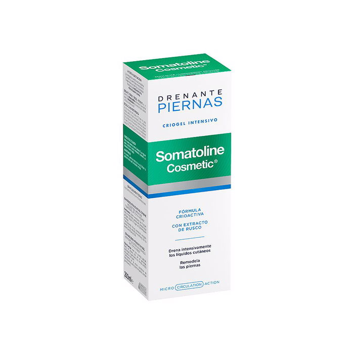 Somatoline Cosmetic Gel Drenante Piernas Réducteur Jambes 200 ml