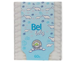 Bel Baby Ecouvillons de sécurité pour bébé, enrichis à l'aloe vera et provitamine B5, 56 unités