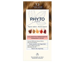 Phyto COLOR #7.3 Rubio Dorado 4 u Crème Colorante Végétale Sans Ammoniaque