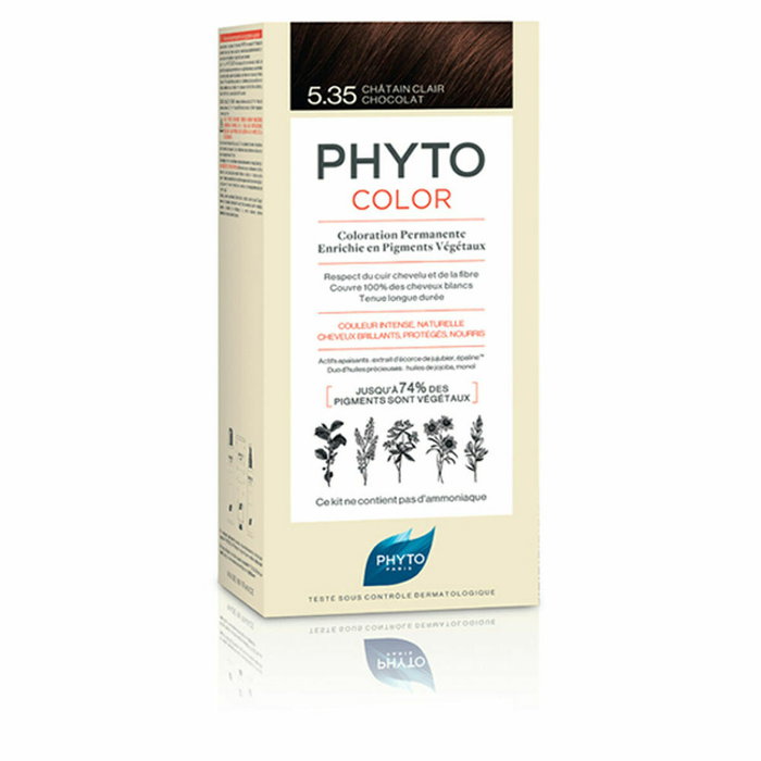 Phyto Phytocolor 5.35 castaño claro chocolate (Pack de 4) Phyto Phytocolor 5.35 castaño claro chocolate (Pack de 4)