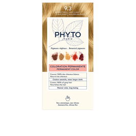 Phyto COLOR #9.3 Rubio Dorado Muy Claro 4 u - Coloration Permanente Cheveux Sans Ammoniaque Sans Silicones