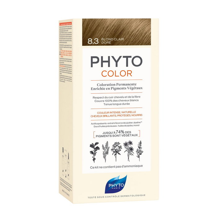 Phyto PHYTOCOLOR 8.3-Rubio Claro Dorado
