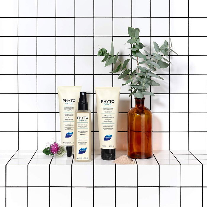 Spray capillaire anti-odeur Phyto Paris Phytodetox 150ml 150 ml Rafraîchissant Spray capillaire anti-odeur Phyto Paris Phytodetox 150ml 150 ml Rafraîchissant