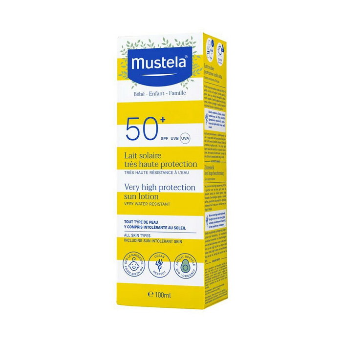 Mustela Lait solaire très haute protection SPF50+ 100 ml Mustela Lait solaire très haute protection SPF50+ 100 ml