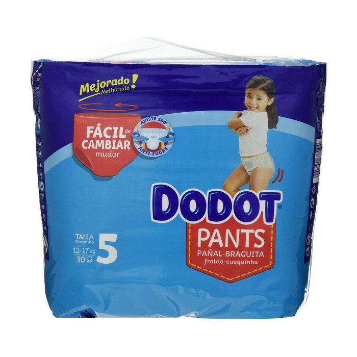 Dodot DODOT PANTS couche-culotte taille 5 12-17 kg, 30 unités