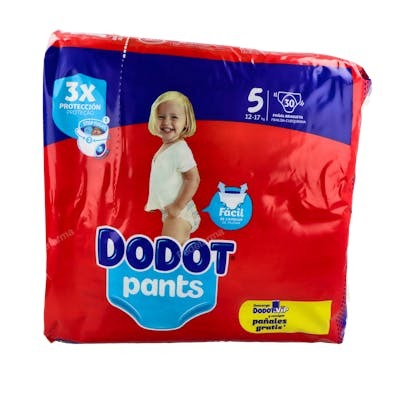 Dodot DODOT PANTS couche-culotte taille 5 12-17 kg, 30 unités