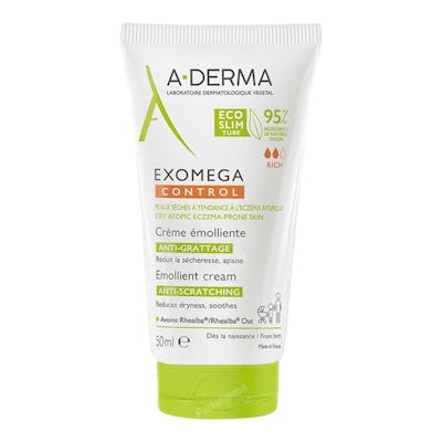 A-Derma EXOMEGA CONTROL crème émolliente 50 ml