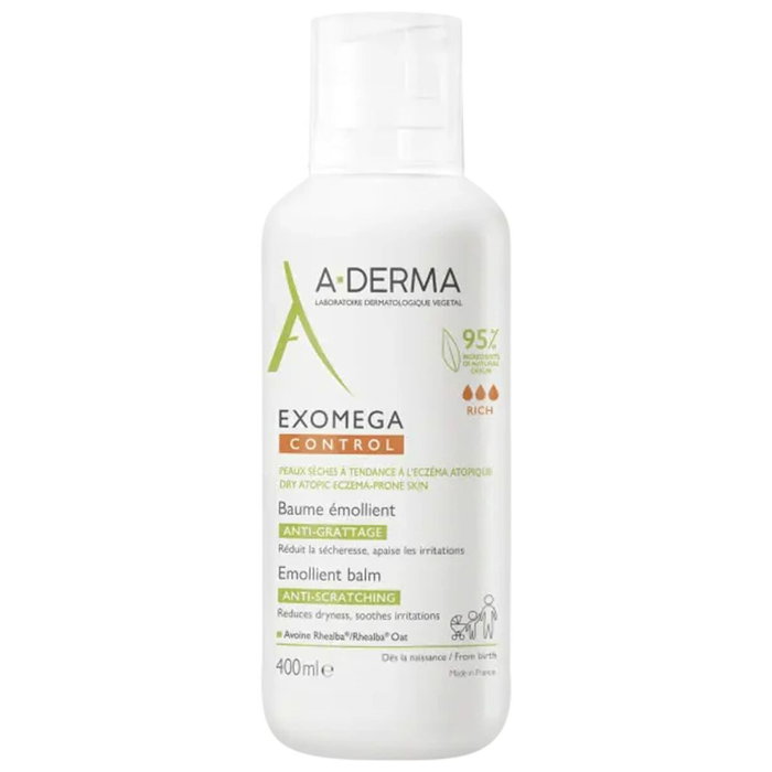 A-Derma EXOMEGA CONTROL Baume Émollient 400 ml A-Derma EXOMEGA CONTROL Baume Émollient 400 ml