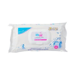 Sebamed Lot de 3 lingettes nettoyantes pour bébé x 60 pièces Enrichies Camomille et Panthénol