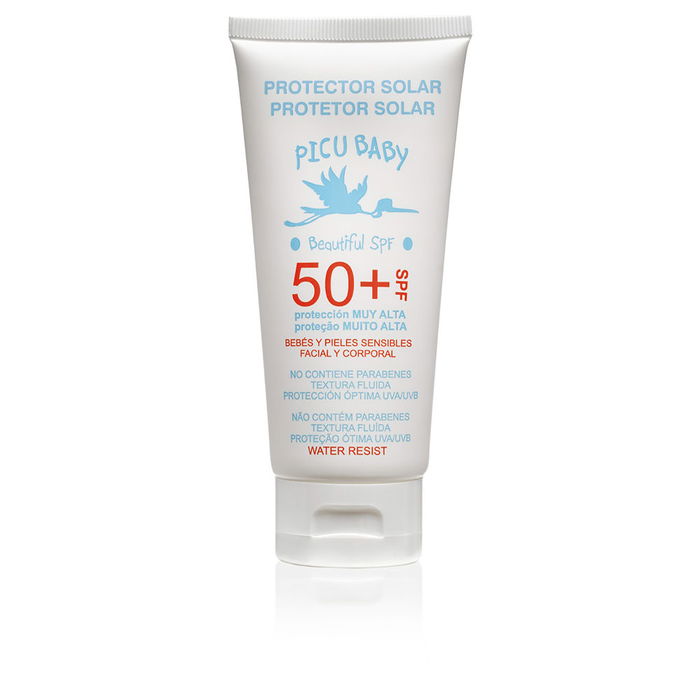 Picu Baby Crème Solaire SPF50+ 200 ml - Protection Haute pour Bébés et Peaux Sensibles Picu Baby Crème Solaire SPF50+ 200 ml - Protection Haute pour Bébés et Peaux Sensibles