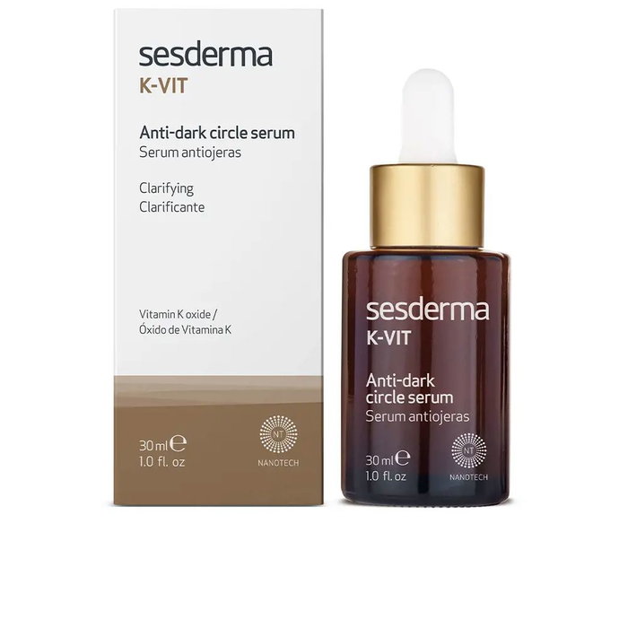 Sesderma Sérum K-VIT Anti-cernes 30 ml pour femme, tout type de peau, jour
