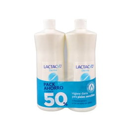 Lactacyd Derma Gel de Bain Dermoprotecteur 2 x 1000 ml