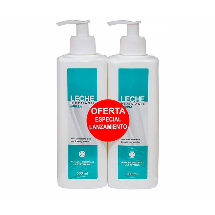 Inibsa Lait Hydratant Dermatologique 2 x 500 ml