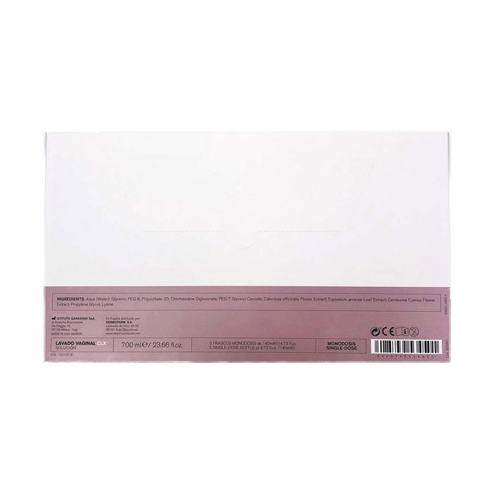 Cumlaude Lab Lavado Vaginal CLX Solution Monodosis 5 x 140 ml