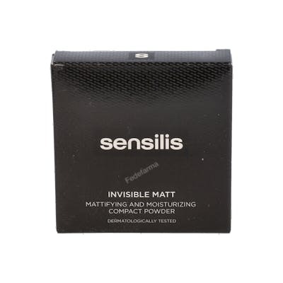 Sensilis INVISIBLE MATT Poudre Compacte Matifiante 11 g