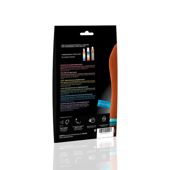 Comodynes Gant Applicateur Autobronzant en Microfibre pour Application Homogène et Mains Protégées - 1 Unité Comodynes Gant Applicateur Autobronzant en Microfibre pour Application Homogène et Mains Protégées - 1 Unité