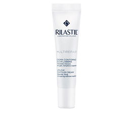 Rilastil MULTIREPAIR Contour des Yeux et Lèvres Antiedad 15 ml Réparateur et Antirides avec Acide Hyaluronique et Vitamines