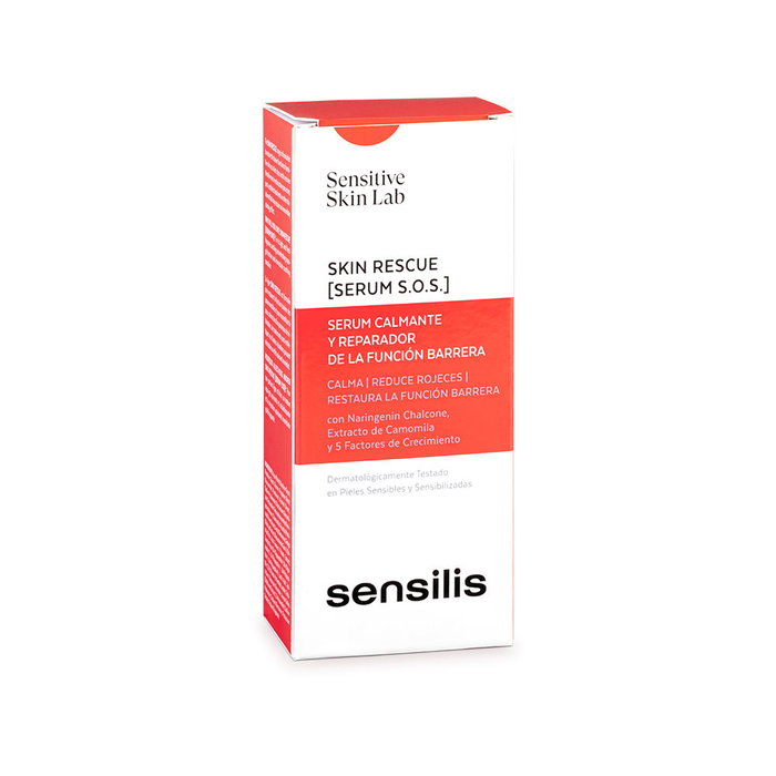 Sensilis SKIN RESCUE Sérum S.O.S. Apaisant et Réparateur pour Tous Types de Peau - 30 ml