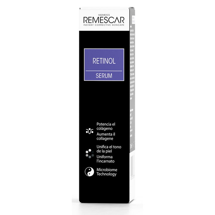 Remescar Sérum Anti-Âge au Rétinol et Vitamine C, Hydratant et Éclatant, 30 ml