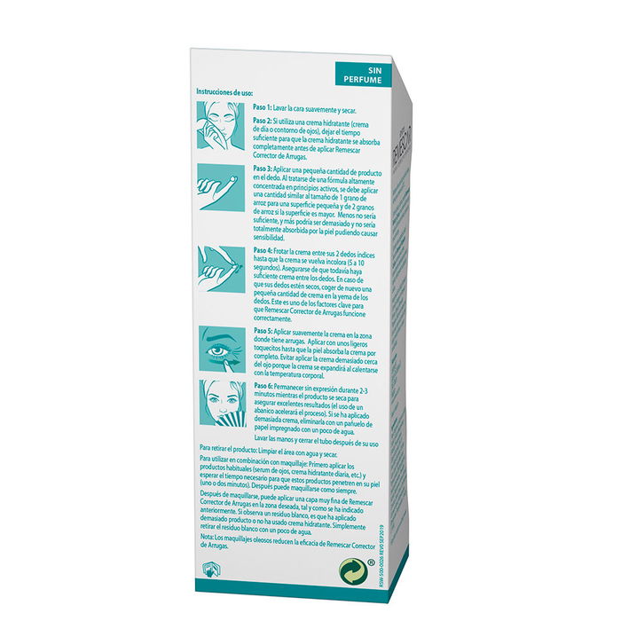 Remescar Correcteur de Rides Instantané 8 ml - Diminue la Visibilité des Rides et Lignes Fines