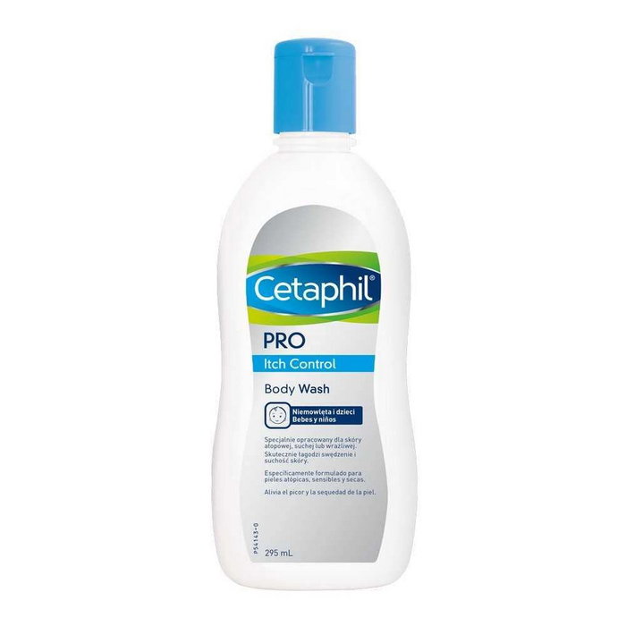 Cetaphil PRO ITCH CONTROL Nettoyant Corporel Hydratant Apaisant Anti-Démangeaisons Peaux Sèches & Atopiques 295 ml