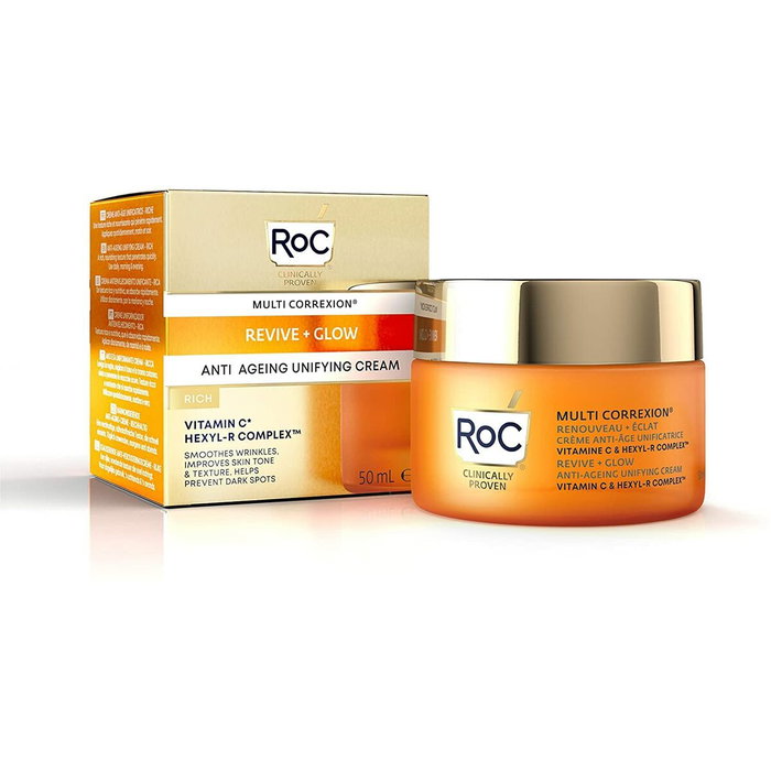 Roc REVIVE + GLOW crème unificatrice 50 ml Roc REVIVE + GLOW crème unificatrice 50 ml