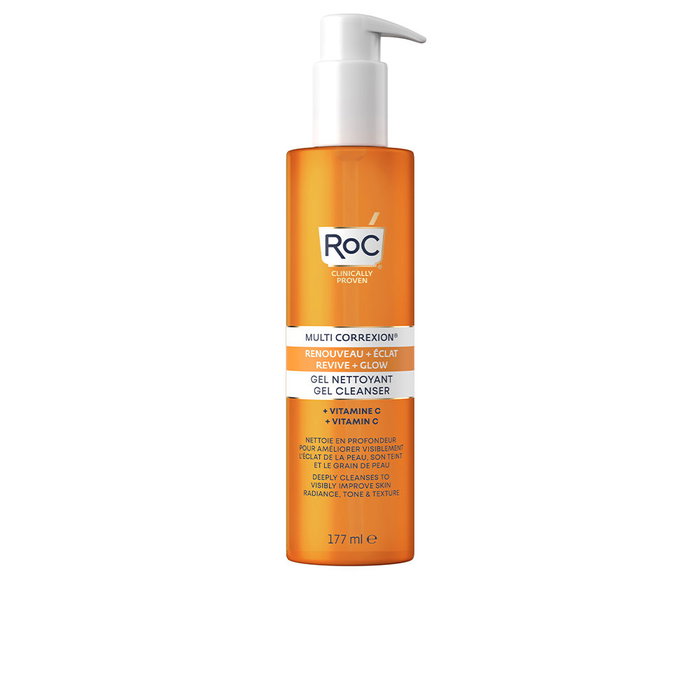 Roc Gel Nettoyant Revive + Glow 177 ml Roc Gel Nettoyant Revive + Glow 177 ml