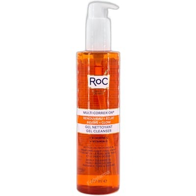 Roc REVIVE + GLOW Gel nettoyant visage 177 ml Roc REVIVE + GLOW Gel nettoyant visage 177 ml