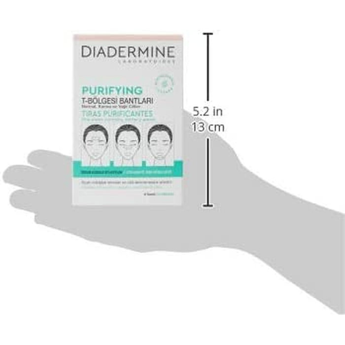 Diadermine Bandes Purifiantes Peaux Normales à Mixtes (6 Unités) Diadermine Bandes Purifiantes Peaux Normales à Mixtes (6 Unités)