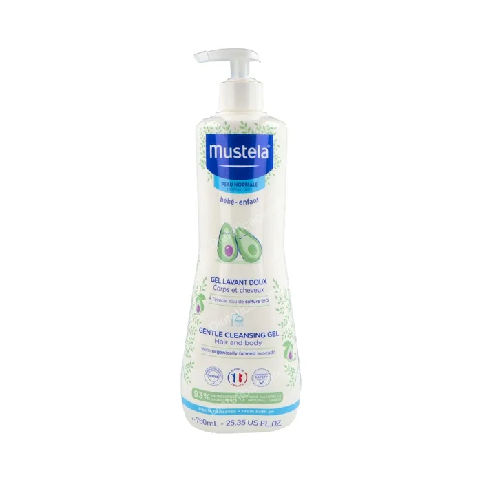 Mustela Gel Nettoyant Doux à l'Avocat 750 ml Mustela Gel Nettoyant Doux à l'Avocat 750 ml