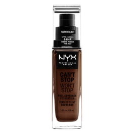Nyx Professional Make Up CAN'T STOP WON'T STOP full coverage foundation - warm walnut