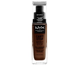 Nyx Professional Make Up CAN'T STOP WON'T STOP fond de teint haute couvrance deep espresso