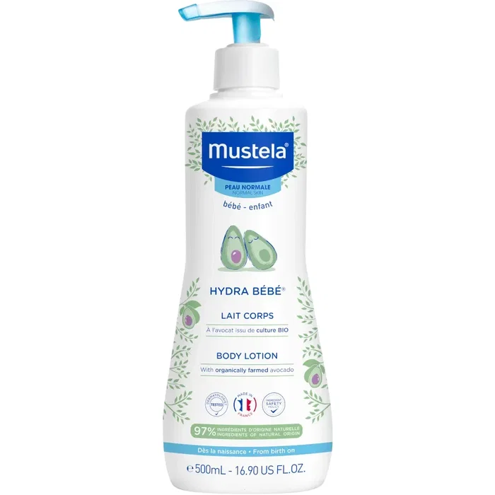Mustela Lait corporel Hydra Bébé Avocat 500 ml Mustela Lait corporel Hydra Bébé Avocat 500 ml