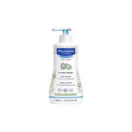 Mustela Hydra Bébé - Lait Corps Hydratant pour la Peau des Bébés - Flacon 500 ml