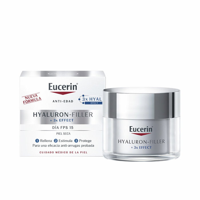 Eucerin Hyaluron Filler SPF 15 jour peau sèche 50 ml