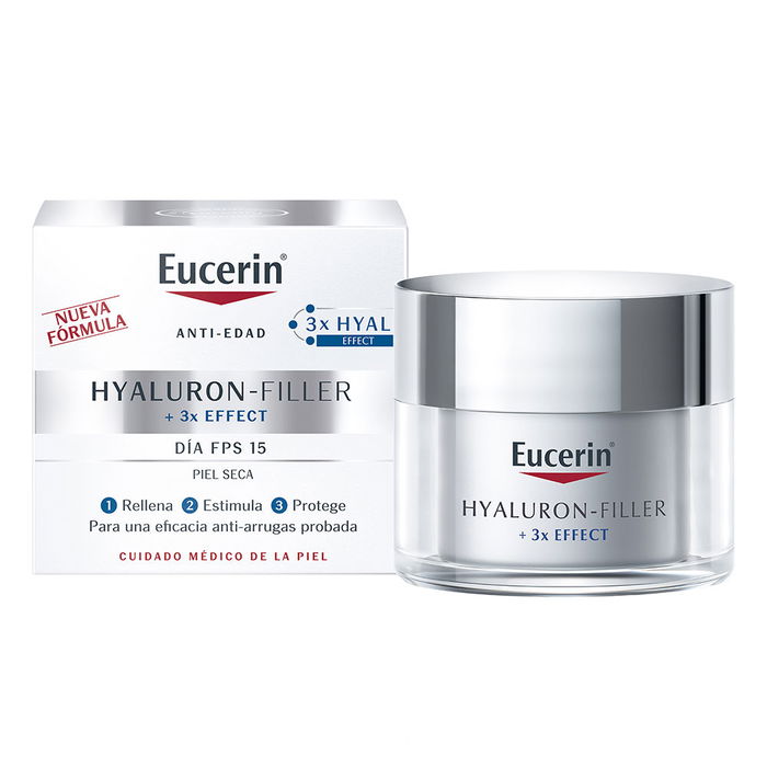 Eucerin HYALURON FILLER Crème Jour Peau Sèche SPF15 50 ml