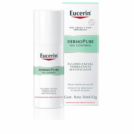 Eucerin Dermopure Fluide Hydratant Matifiant Contrôle Huile 50 ml