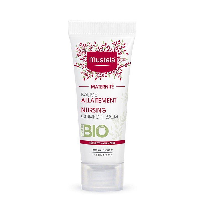 Mustela Balsamo Lactancia Bio Organico 30 - Baume de soin pour tétons bio certifié, réparation et confort pendant l'allaitement Mustela Balsamo Lactancia Bio Organico 30 - Baume de soin pour tétons bio certifié, réparation et confort pendant l'allaitement