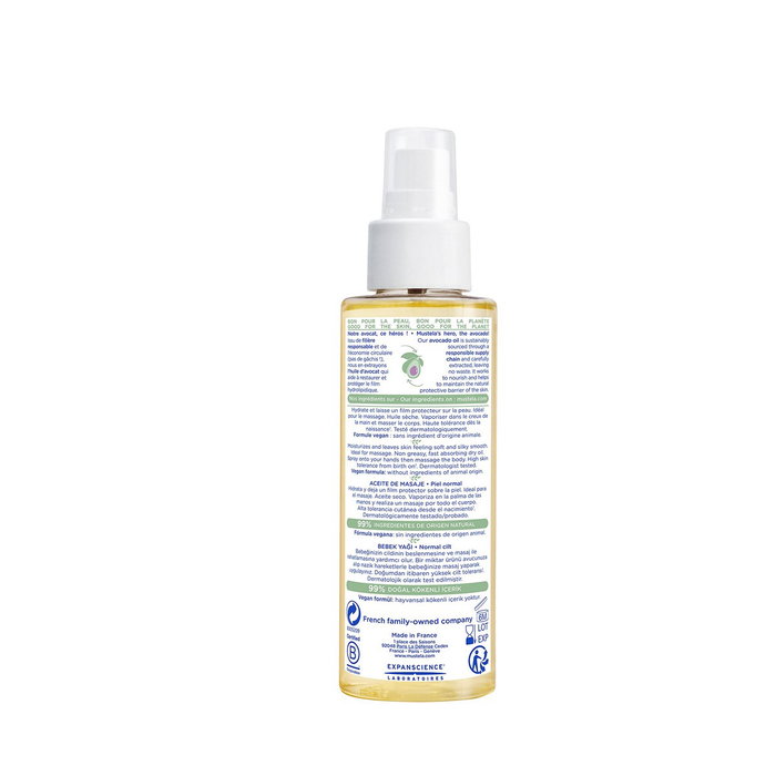 Mustela Huile de massage à l'avocat 100 ml Mustela Huile de massage à l'avocat 100 ml