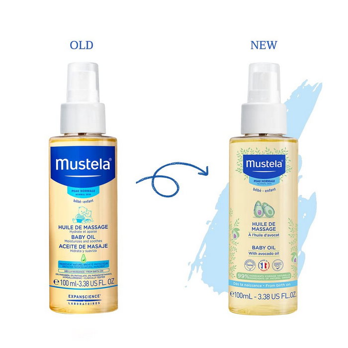 Mustela Huile de massage à l'avocat 100 ml Mustela Huile de massage à l'avocat 100 ml