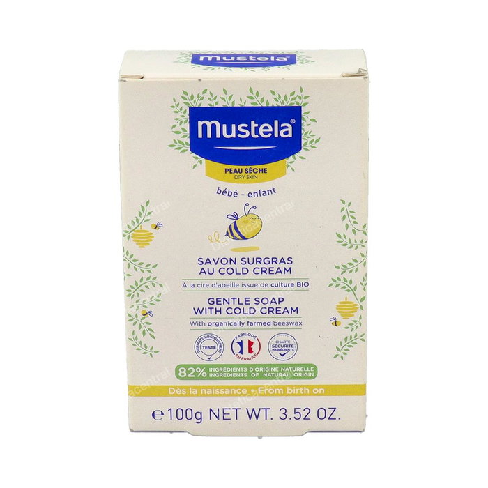 Mustela Pain de savon surgras Cold Cream 100 g Mustela Pain de savon surgras Cold Cream 100 g