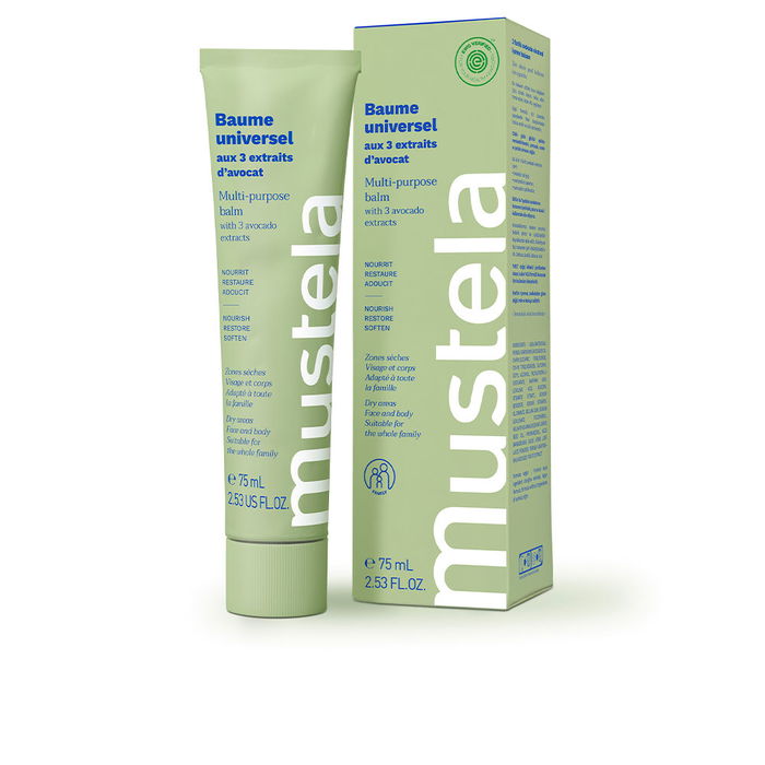 Mustela Baume Universel 75 ml - Hydratation, Nutrition, Protection et Réparation pour Toute la Famille Mustela Baume Universel 75 ml - Hydratation, Nutrition, Protection et Réparation pour Toute la Famille