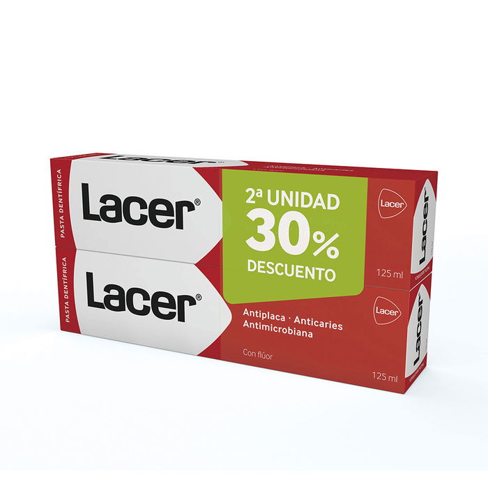 Lacer Pack Dentifrice 2 x 125 ml Lacer Pack Dentifrice 2 x 125 ml